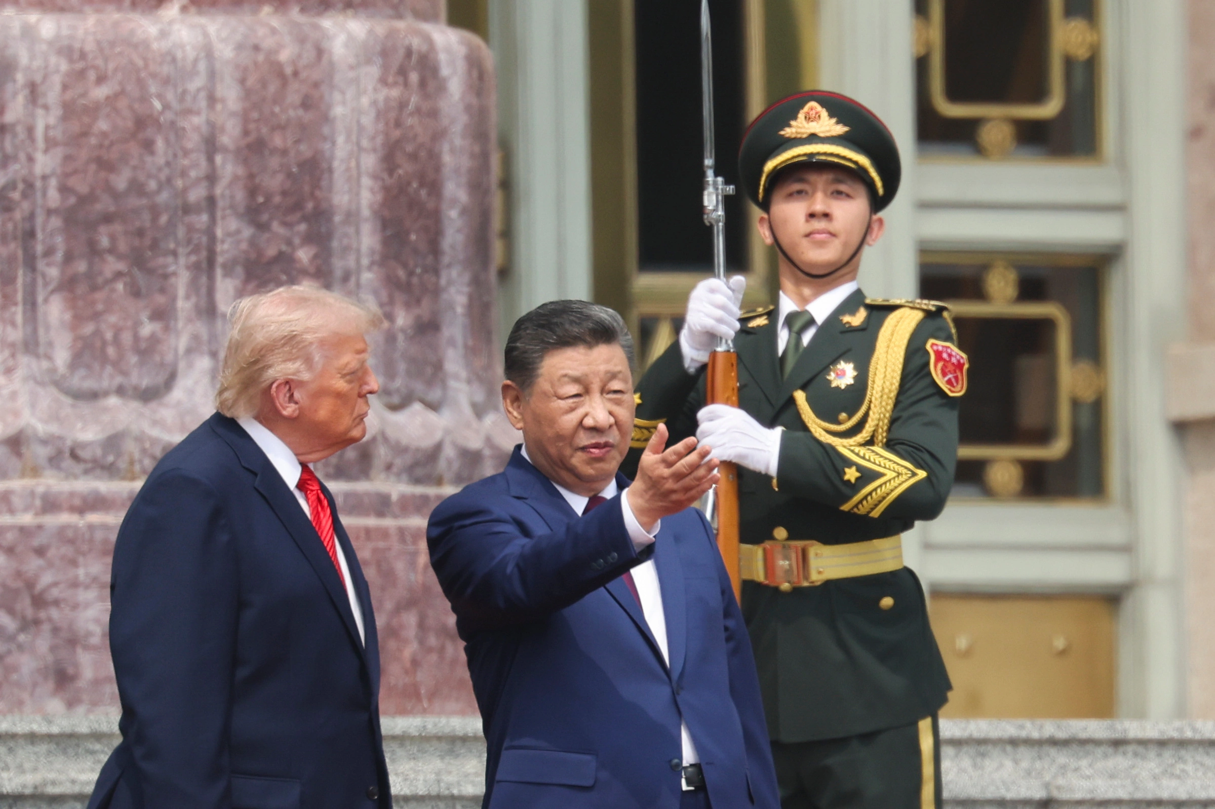 Donald Trump dhe Xi Jinping