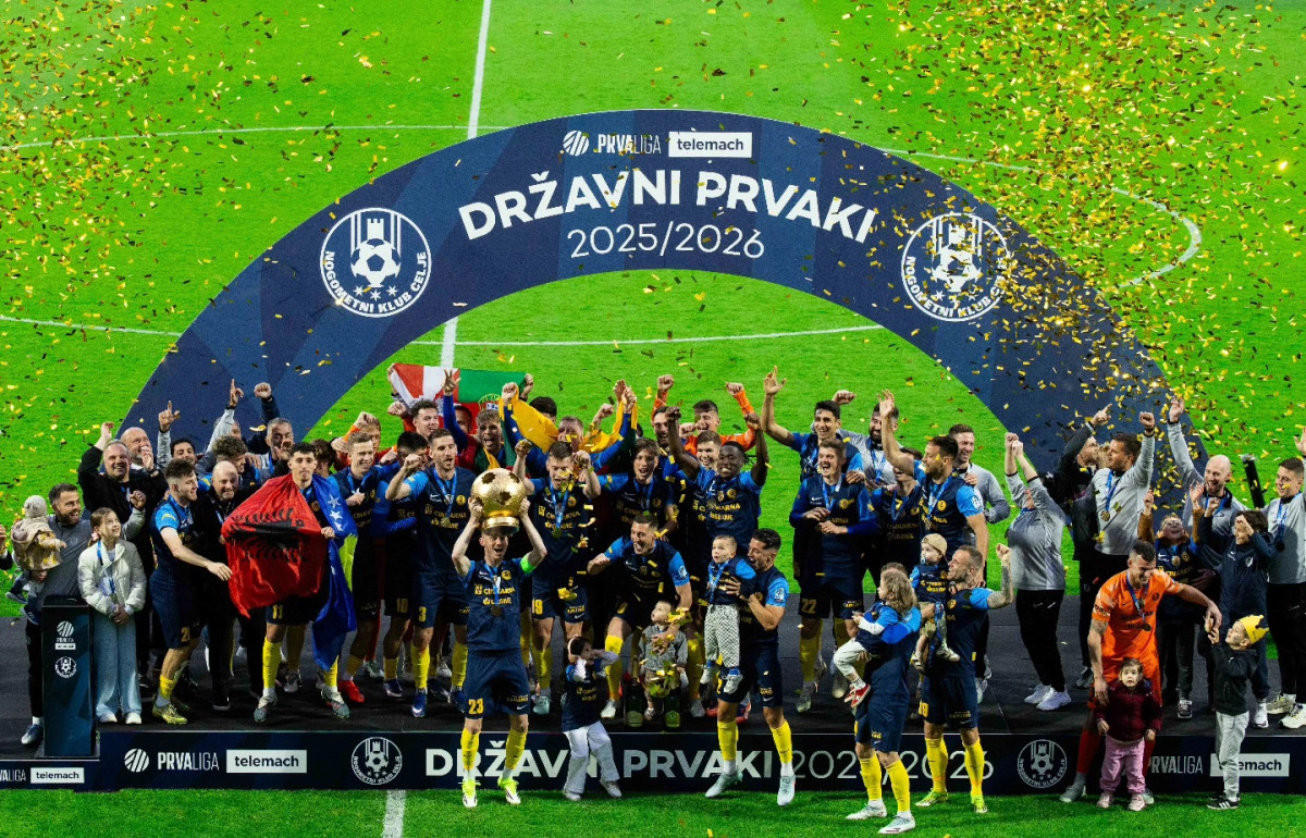 Avdyli  kampion i Sllovenisë me Celjen