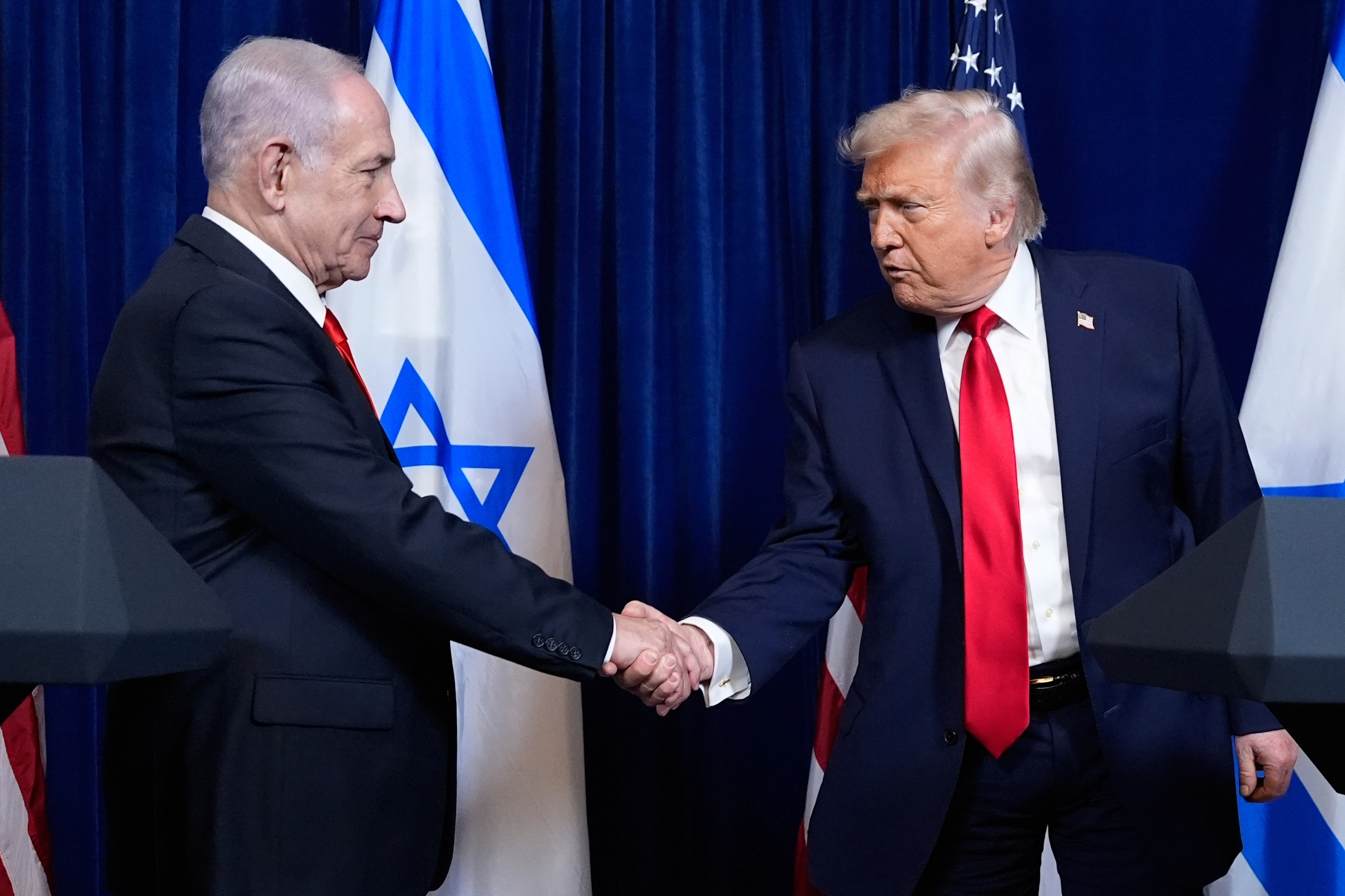 Donald Trump dhe Benjamin Netanyahu