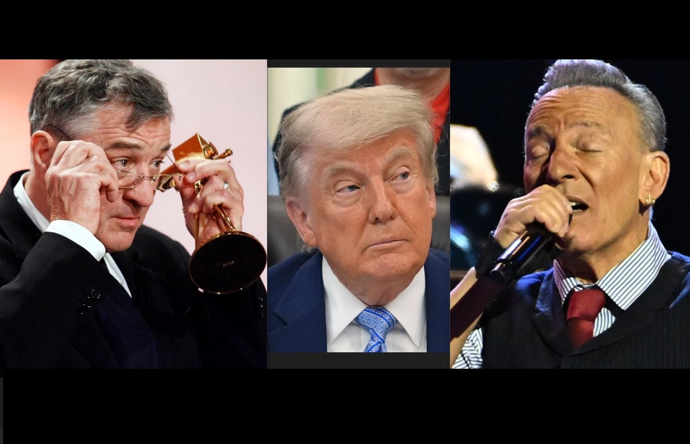 Robert de Niro, Donald Trump dhe Bruce Springsteen