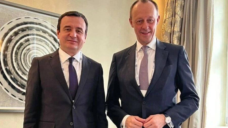Albin Kurti & Friedrich Merz