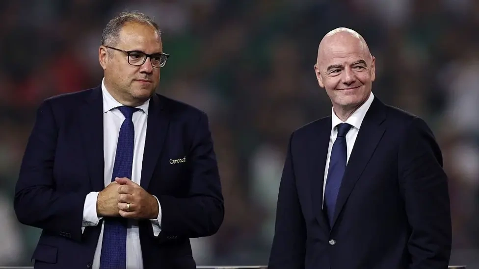 Victor Montagliani dhe Gianni Infantino