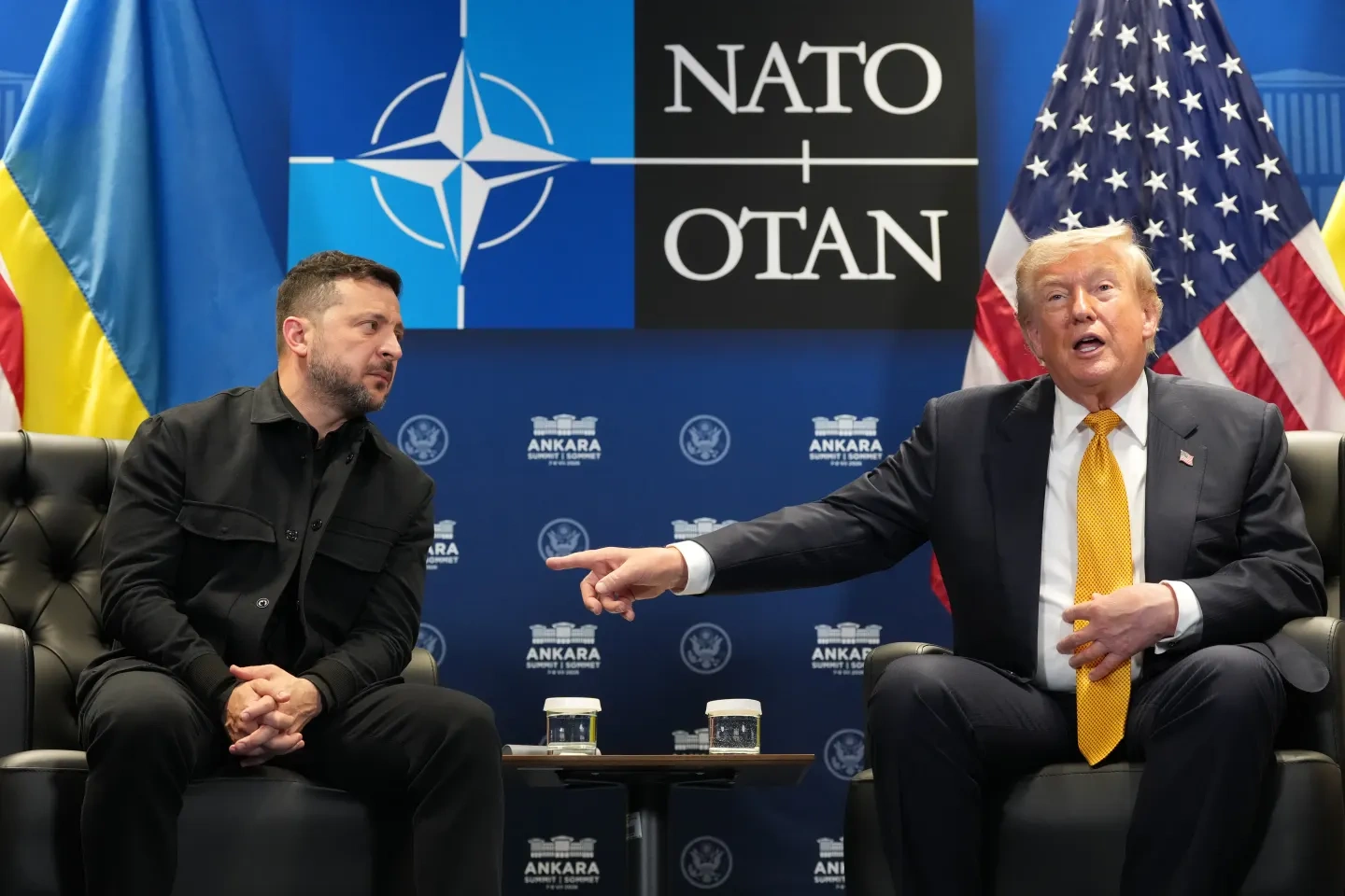 Donald Trump dhe Volodymyr Zelensky