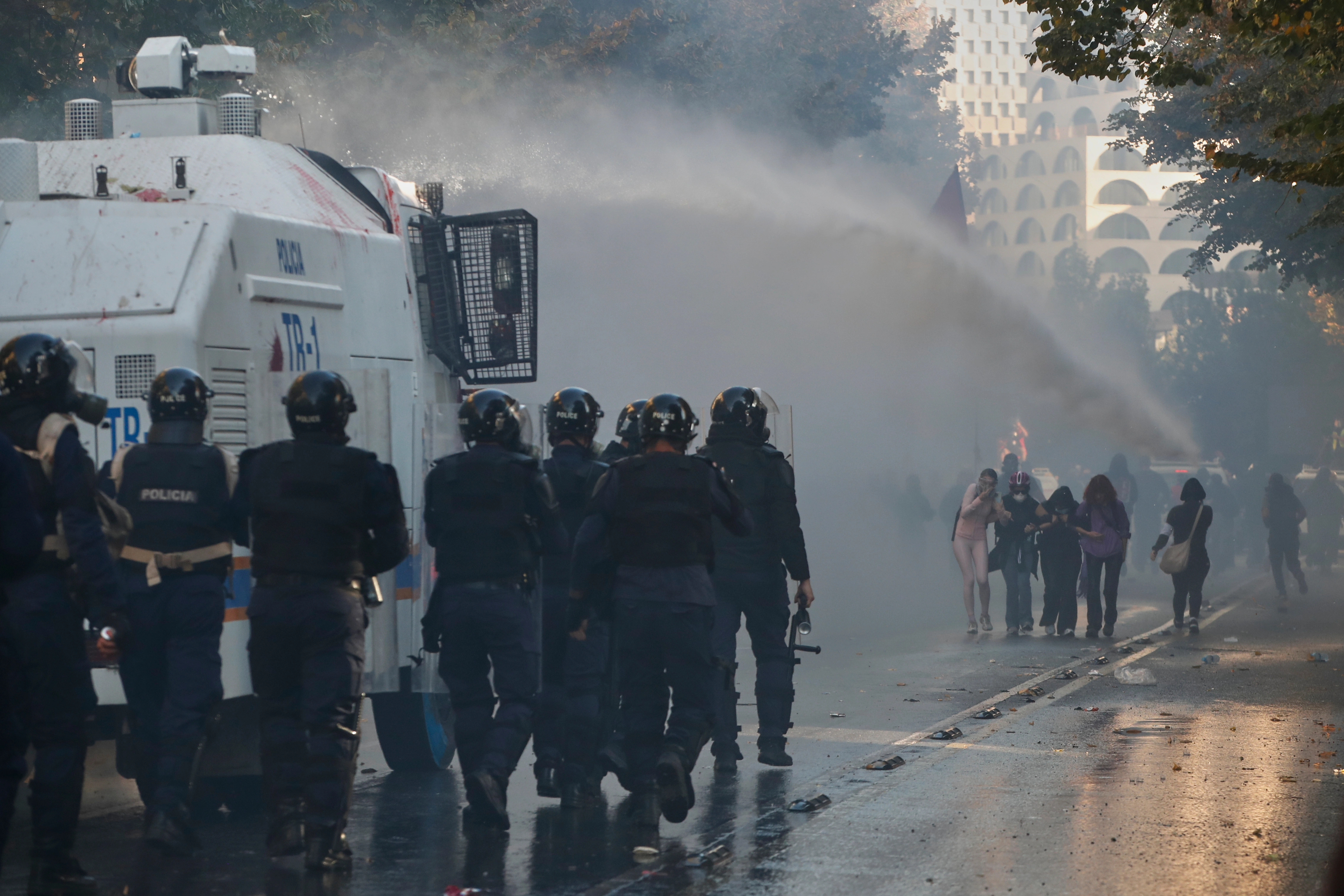 Dita e nëntë e protestave të studentëve në Shqipëri