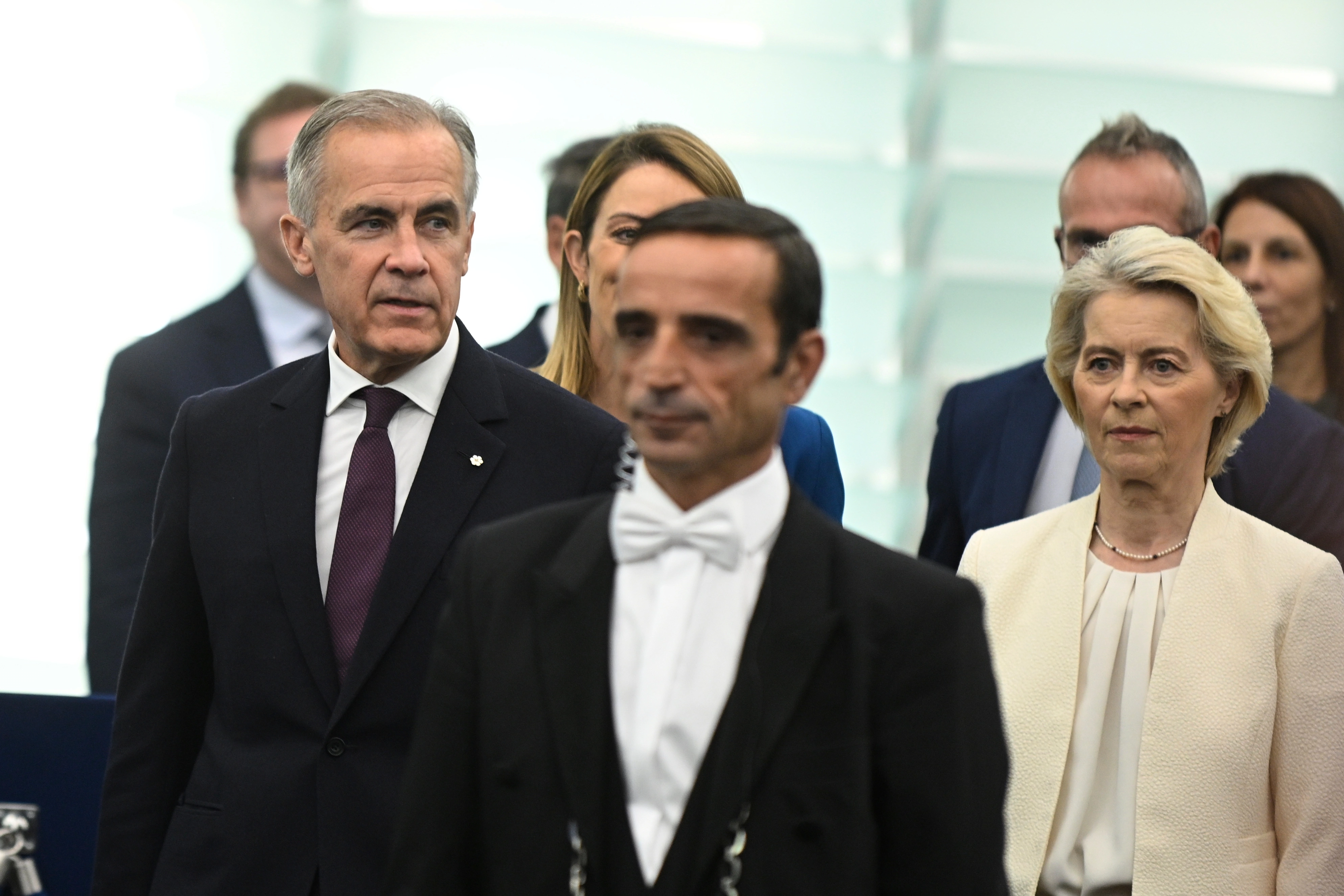 Ursula von der Leyen dhe Mark Carney