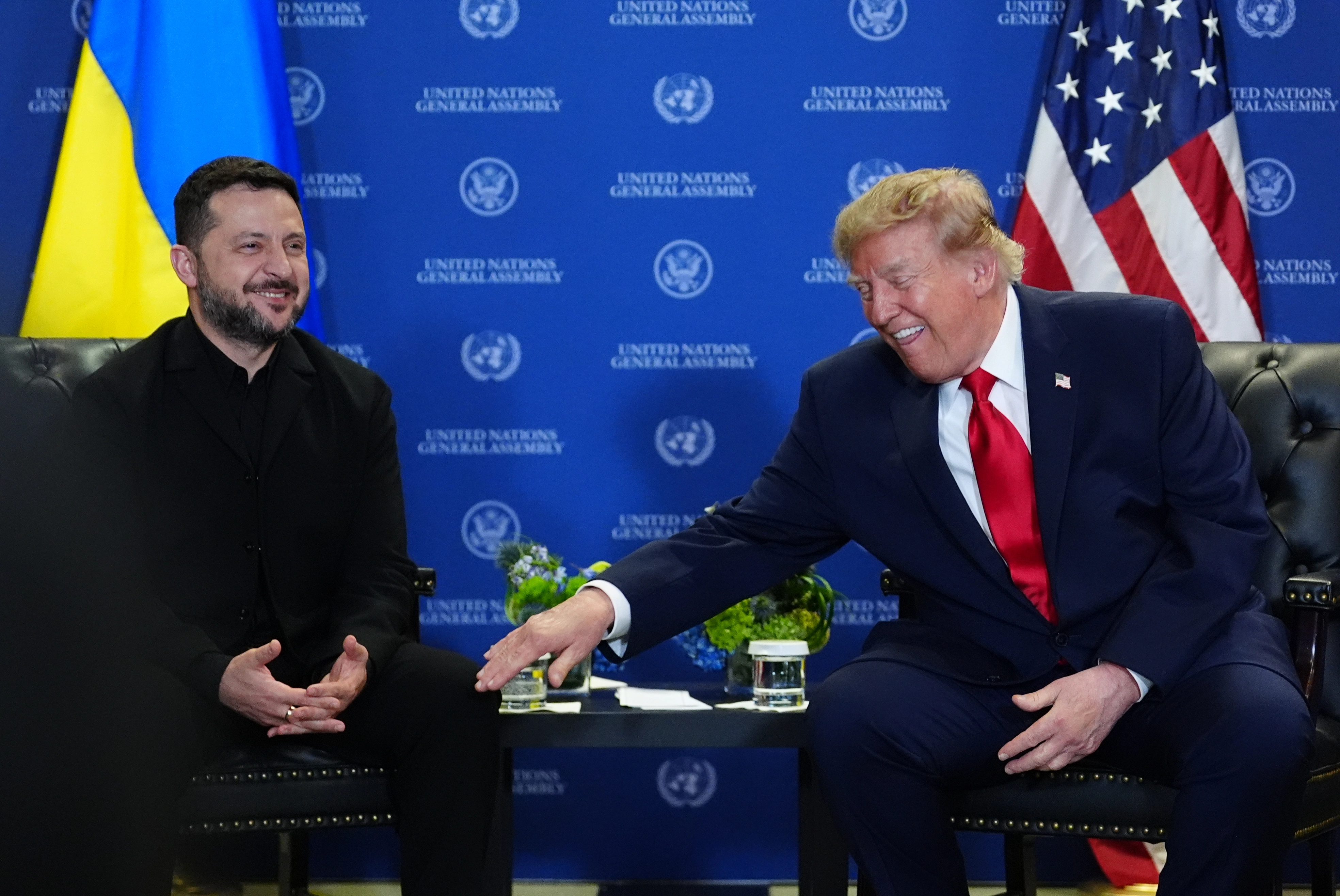 Donald Trump dhe Volodymyr Zelensky