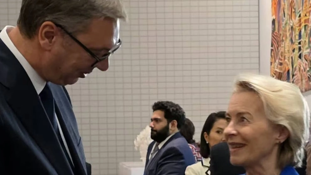 Vucic - von der leyen
