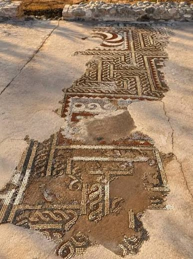 Gërmimet në Qesarat të Tepelenës kanë nxjerrë në pah ambiente rezidenciale dhe dy mozaikë pjesërisht të dëmtuar, që mendohet se i përkasin shekullit III