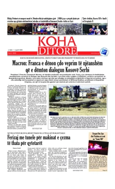 KOHA Daily Titelseite Nr. 10083