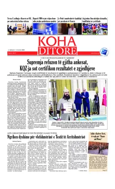 KOHA Daily front page no. 10417