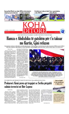 KOHA Daily front page no. 10419