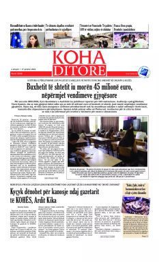 KOHA Daily front page no. 10406