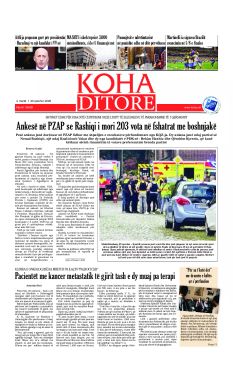 KOHA Daily front page no. 10409