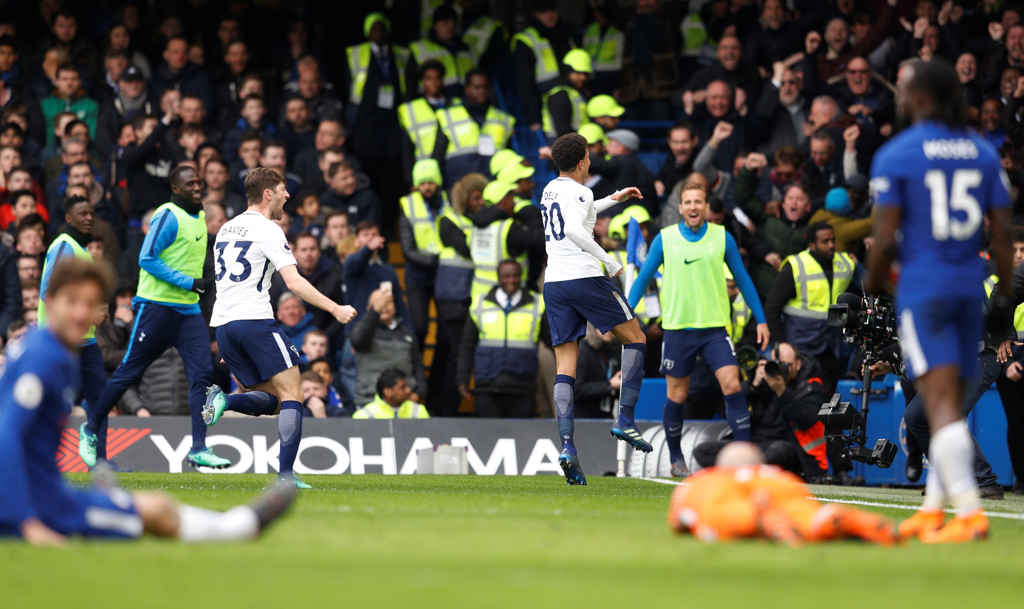 Tottenhami mposht Chelsean, ia zvogëlon gjasat për Ligë të Kampionëve