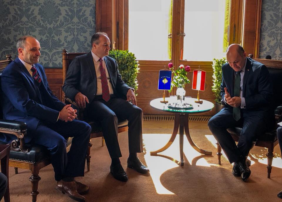 Kryeparlamentari austriak ua konfirmon dy zëvendëskryeministrave mbështetjen për Kosovën