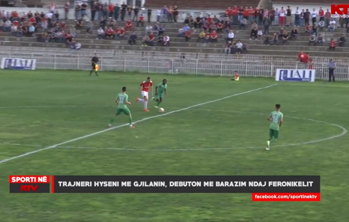Gjilani fiton një pikë ndaj Feronikelit me trajnerin e ri, Hysenin