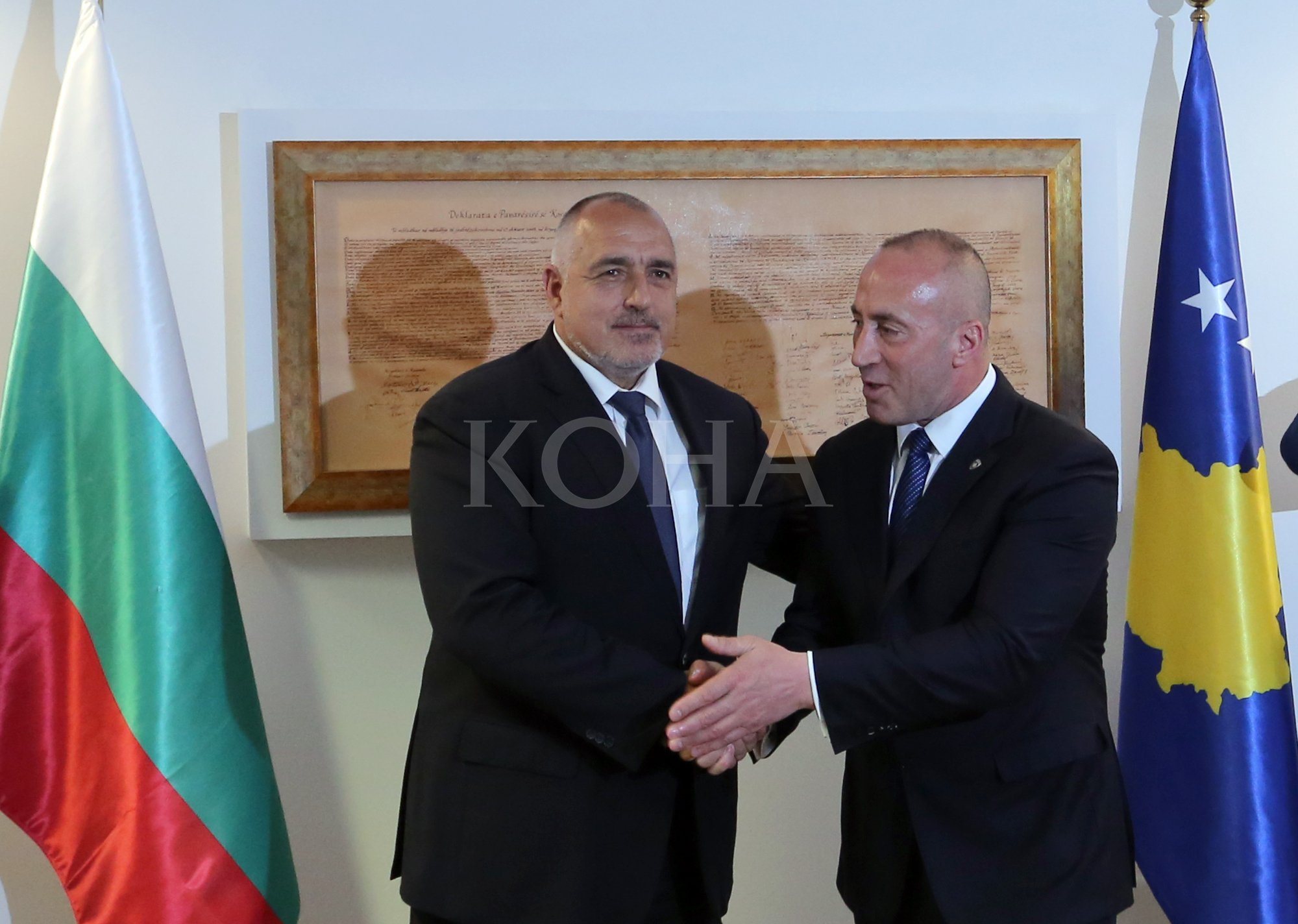 Haradinaj-Borisovit: Presim nga Bullgaria mbështetje në procesin e liberalizimit dhe anëtarësimit në BE