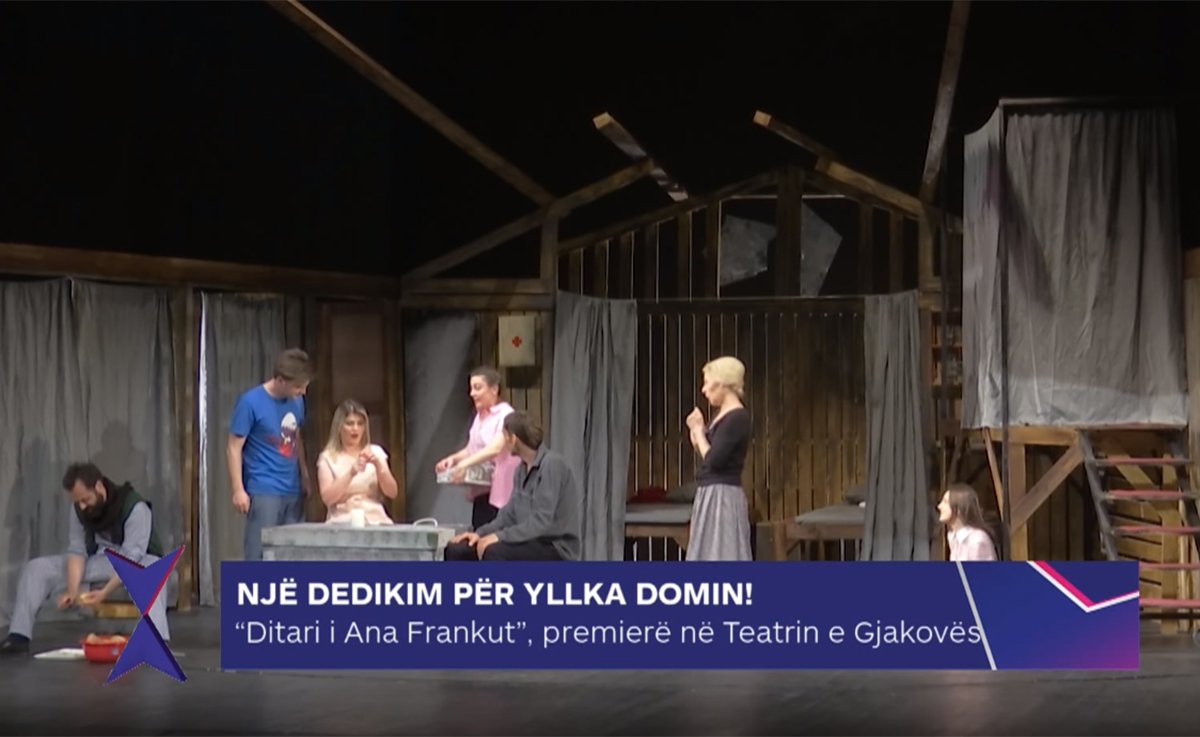 “Ditari i Ana Frankut” jepet premierë në Teatrin e Gjakovës