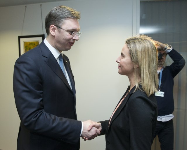 Vuçiq e pranon se me Mogherinin nuk janë pajtuar për çështjen e Kosovës