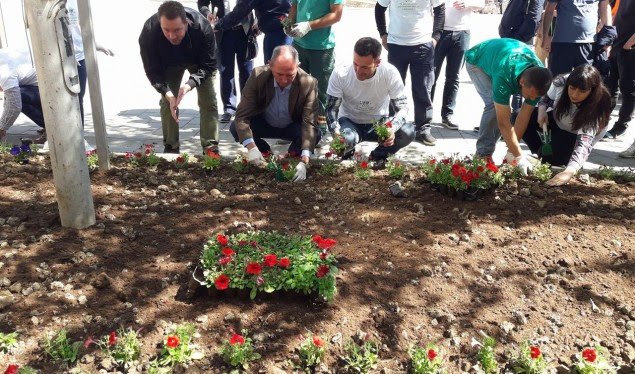 Ferizaj shënon ditën e Tokës me mbjellje të drunjve dekorativ