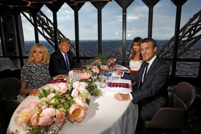 Darka shtetërore Trump-Macron - protokoll, porcelan e kuzhinë amerikane