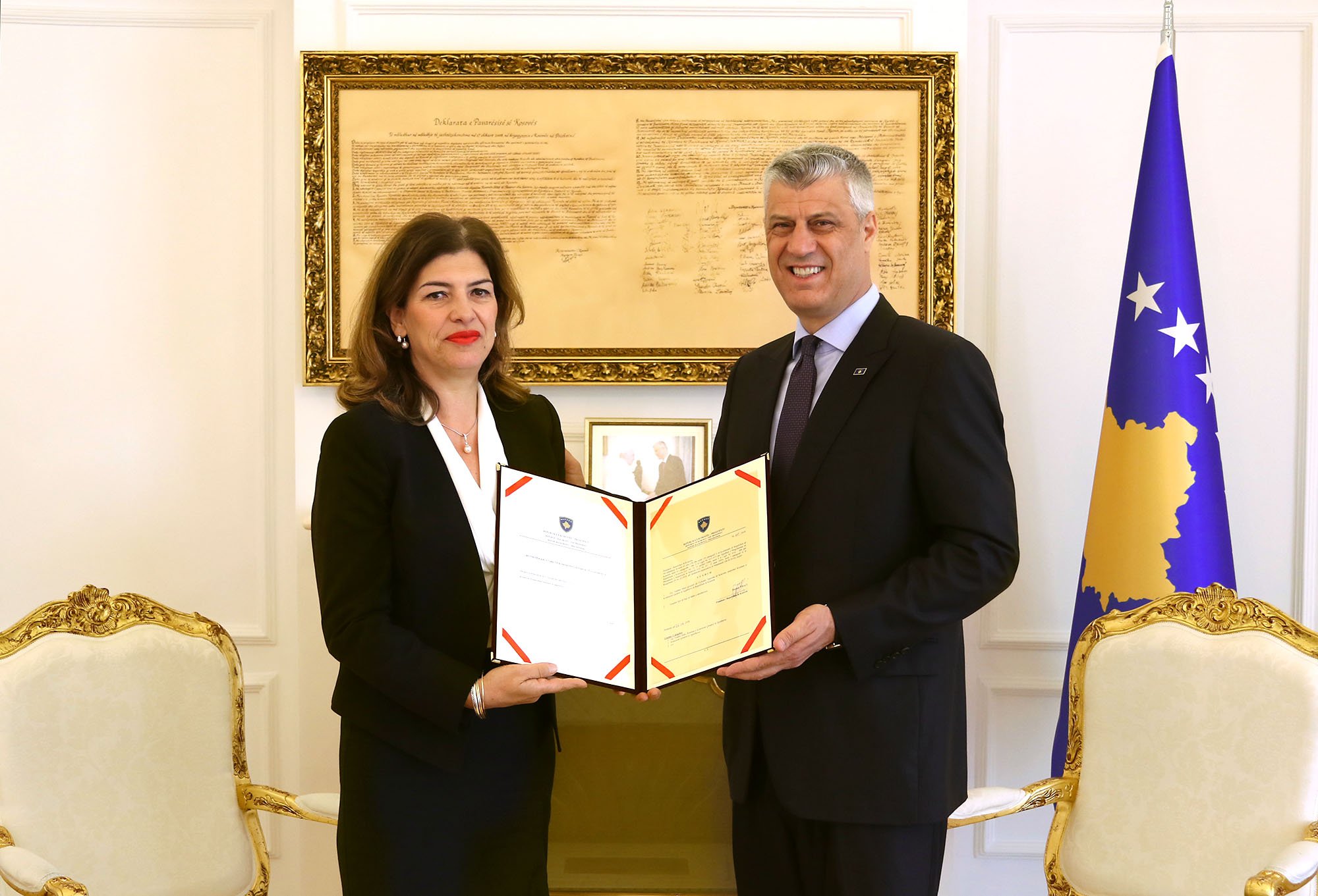 Valdete Daka, edhe zyrtarisht kryetare e Komisionit Qendror të Zgjedhjeve