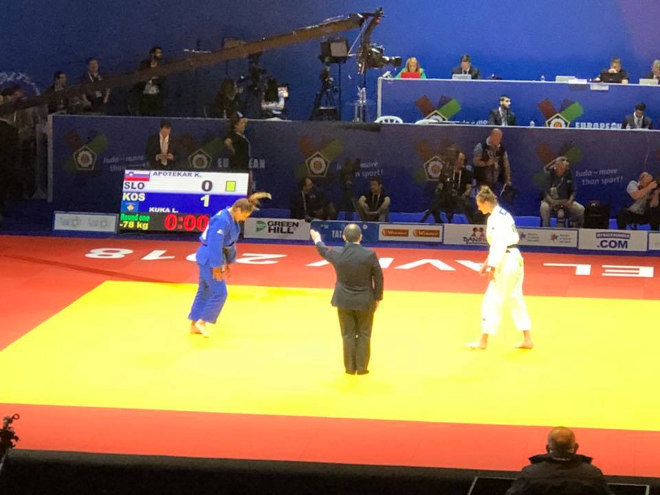 Loriana Kuka mbetet pa medalje në Evropian