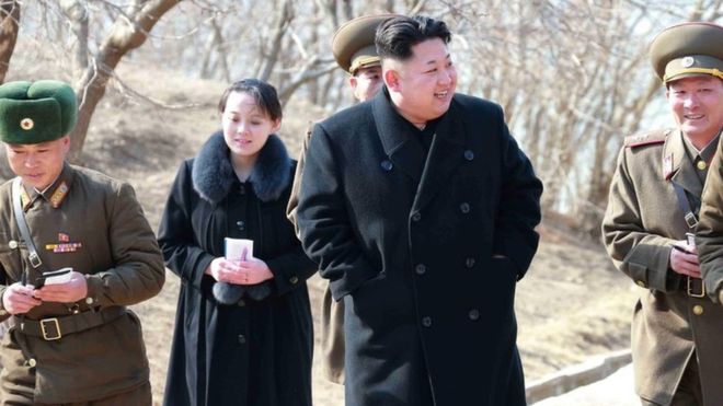 Motra e Kim Jong-un merr pjesë në ceremoninë e Olimpiadës në Korenë e Jugut