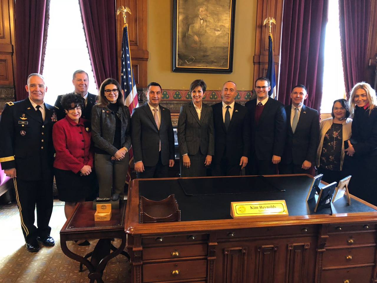 Kosova e Iowa synojnë forcim të partneritetit në shumë fusha