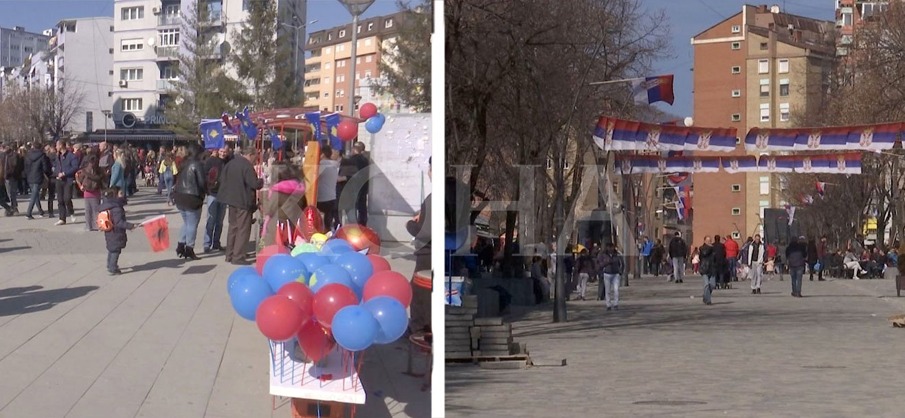 Qytetarët e Mitrovicës ndiejnë dhimbje të festohet në një qytet të ndarë