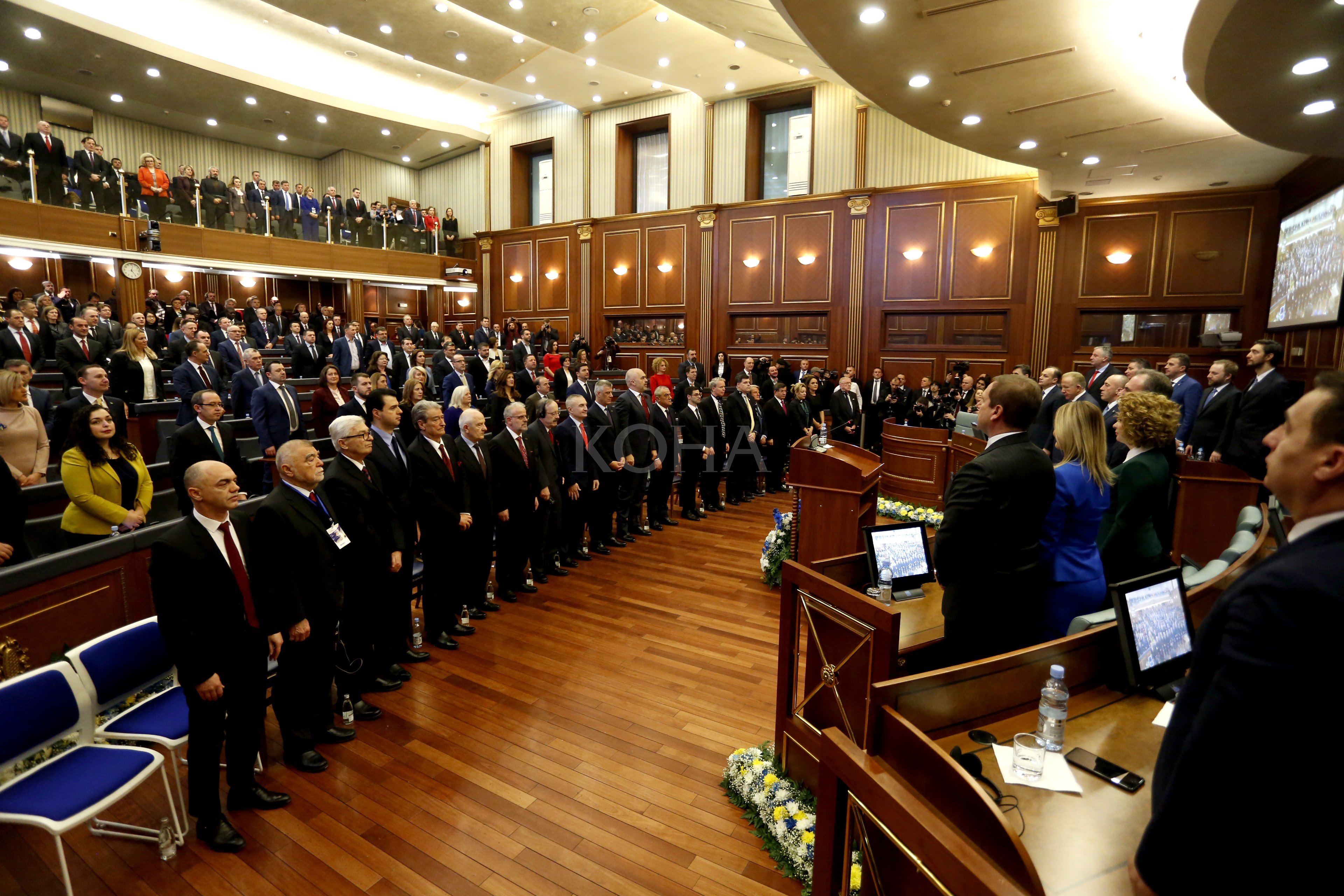 Çka u tha në seancën solemne për 10 vjetorin e Shpalljes së Pavarësisë së Kosovës