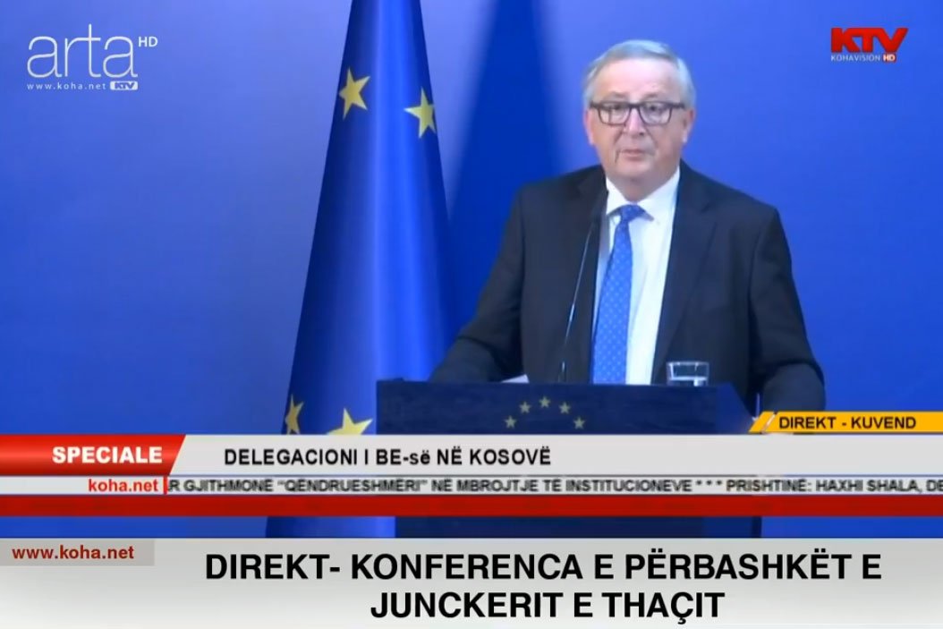Kronikë e KTV-së për qëndrimin e zyrtarëve të BE-së në Kosovë 