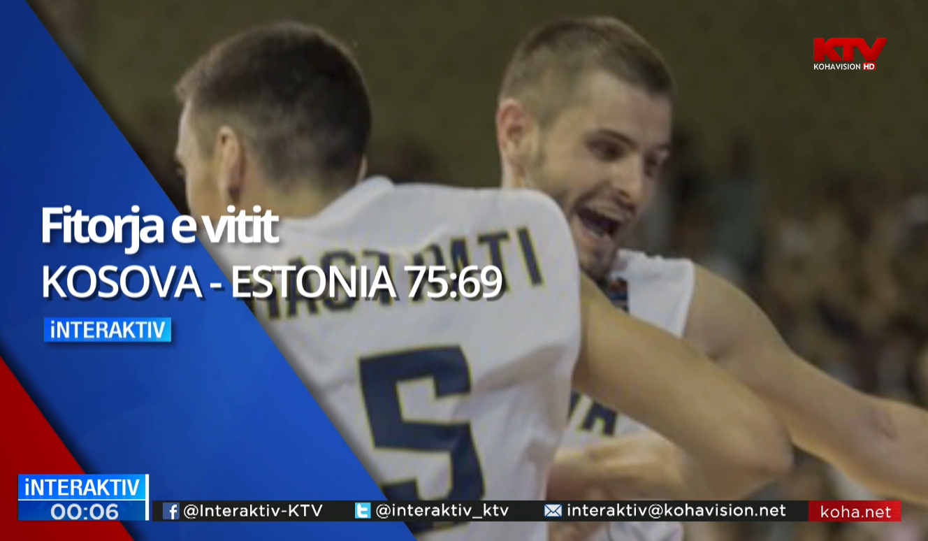 Fitorja e vitit – Kosova kundër Estonisë në basketboll