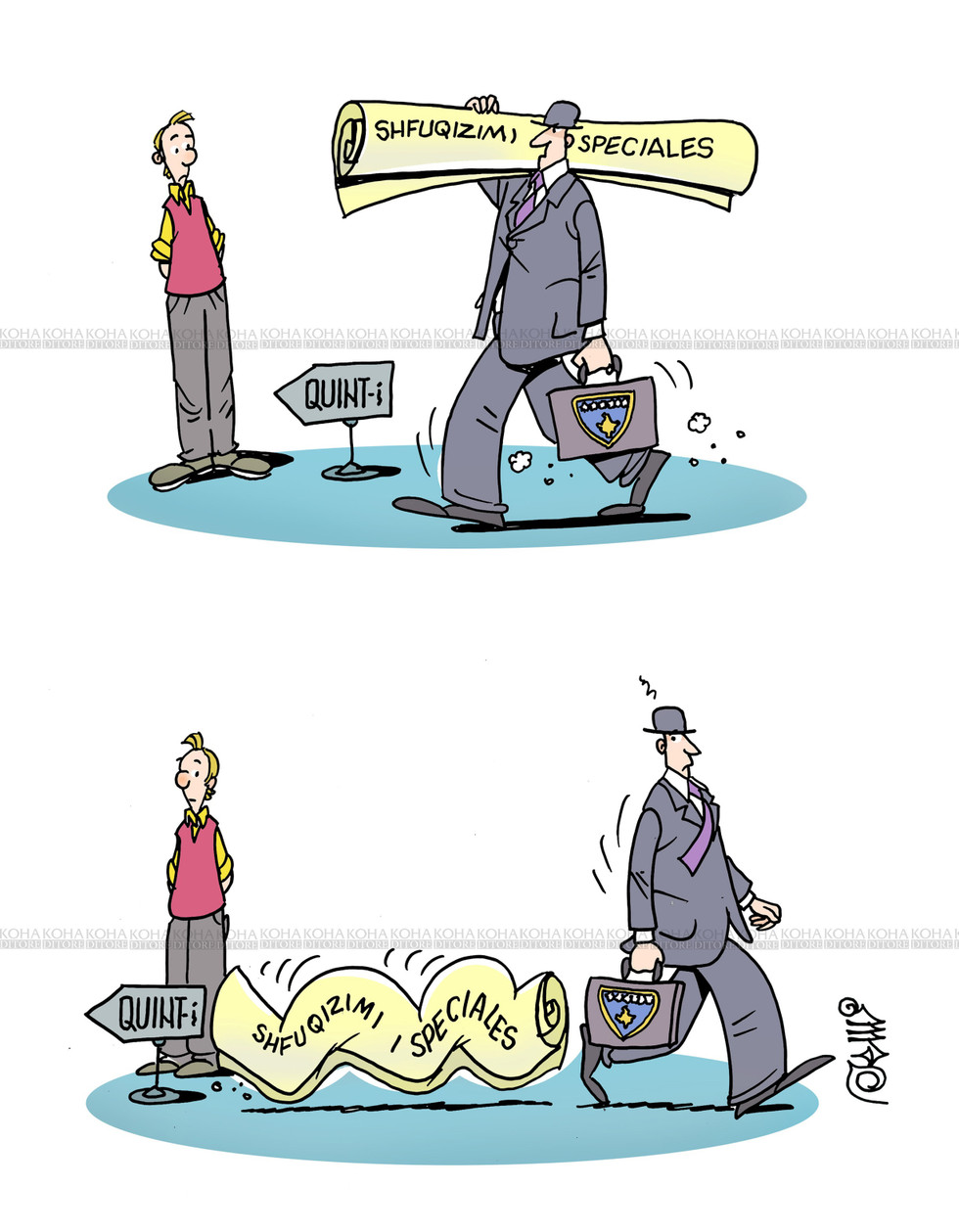 Karikatura e ditës - 14 janar 2018