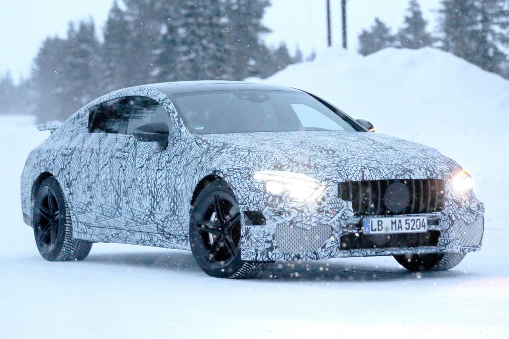Mercedes AMG GT i ri 2018 me katër dyer spiunohet para debutimit zyrtar
