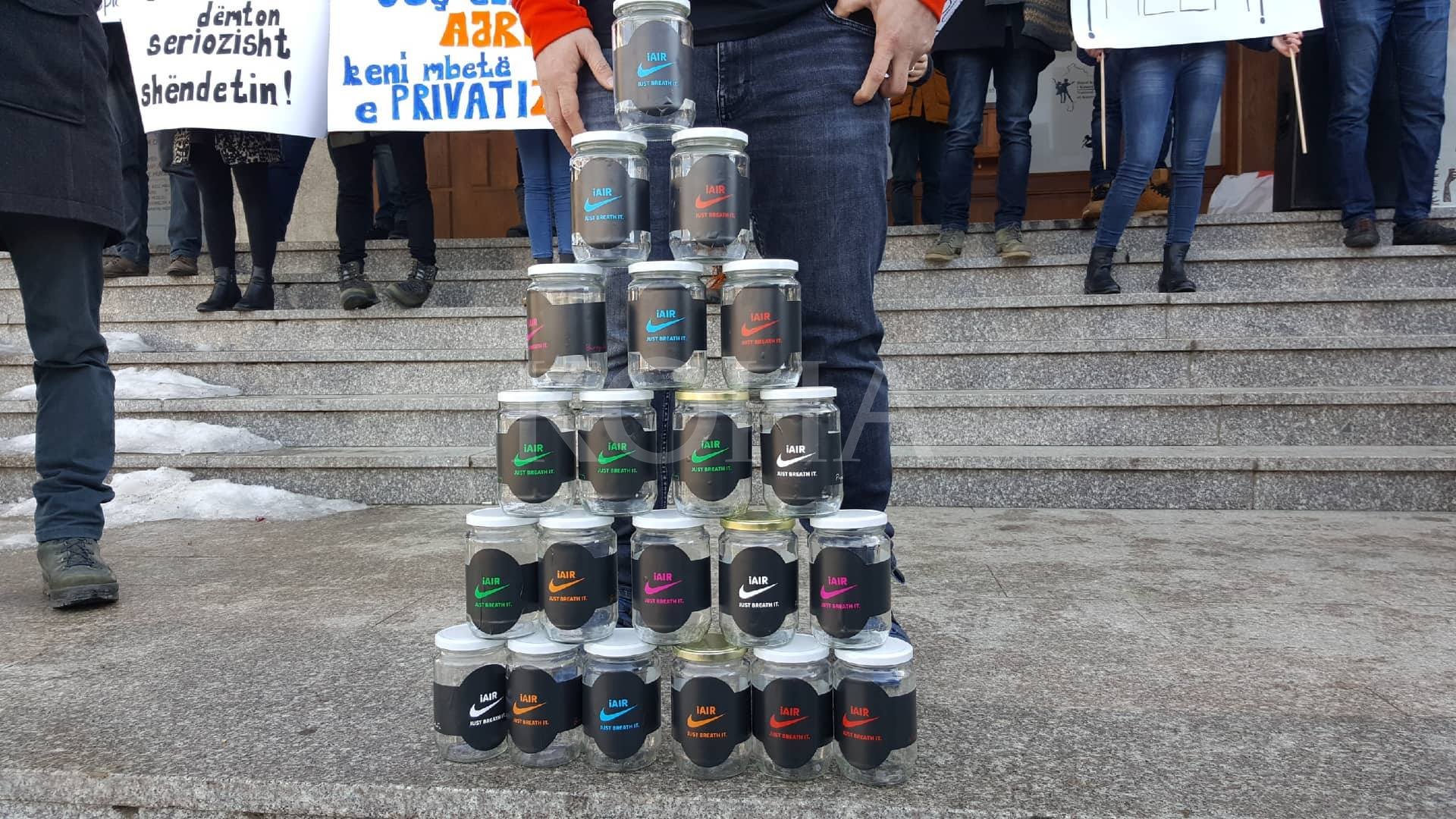 Përfundon protesta kundër ndotjes së ajrit në Prishtinë