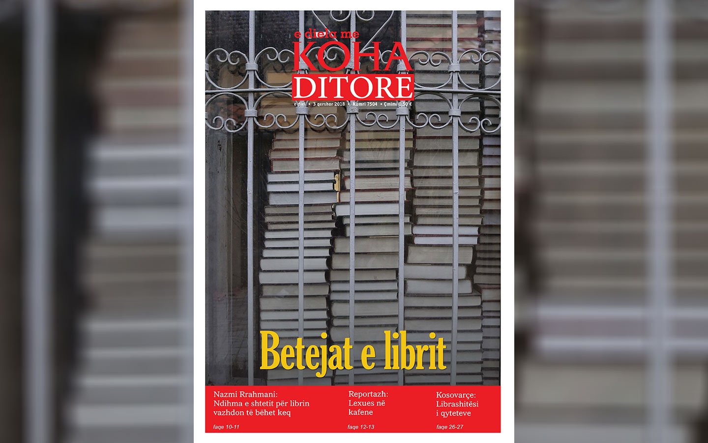 Libri vs teknologjia, kryetemë në të dielën me “Koha Ditore”