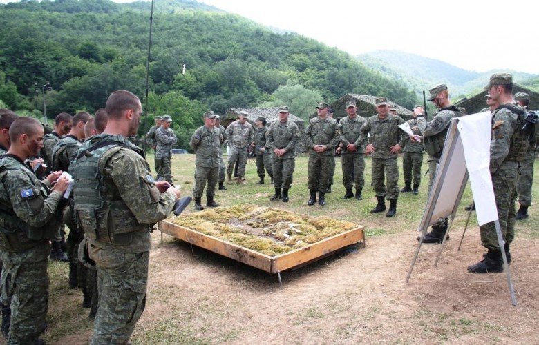 Realizohet ushtrimi fushor “kampi i avancuar i QSU-së” në Zhegoc