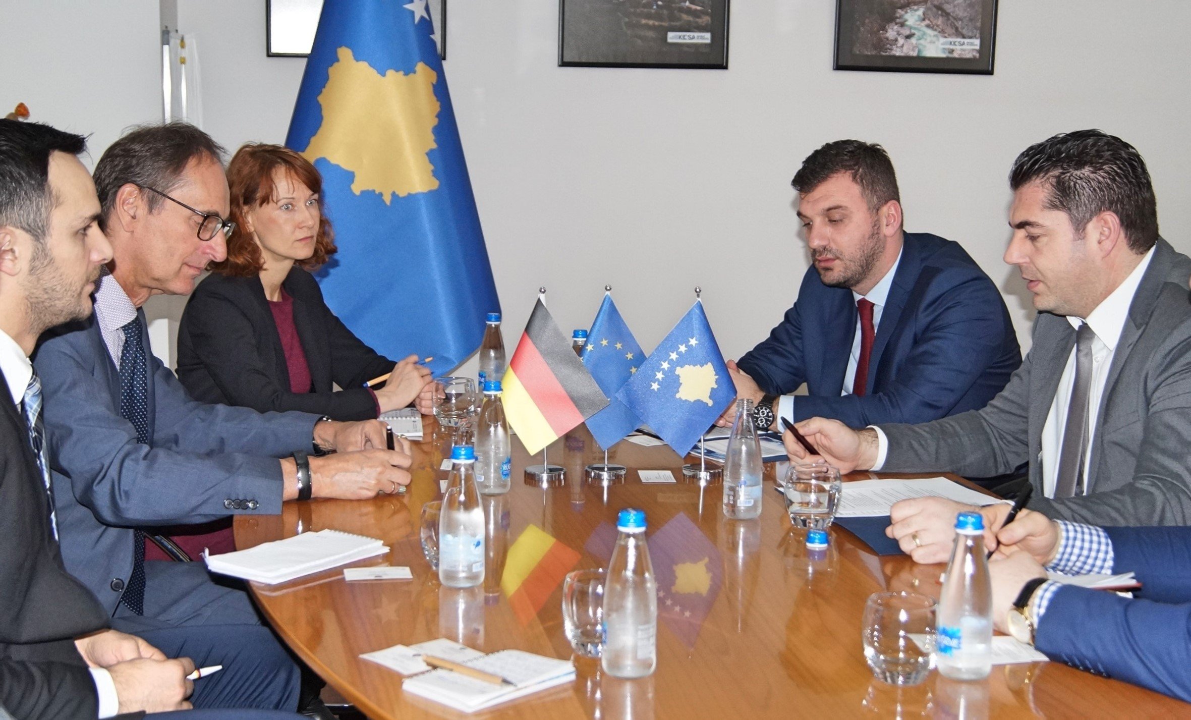 Shteti gjerman i ofron mbështetje Kosovës në fushën e tregtisë dhe industrisë
