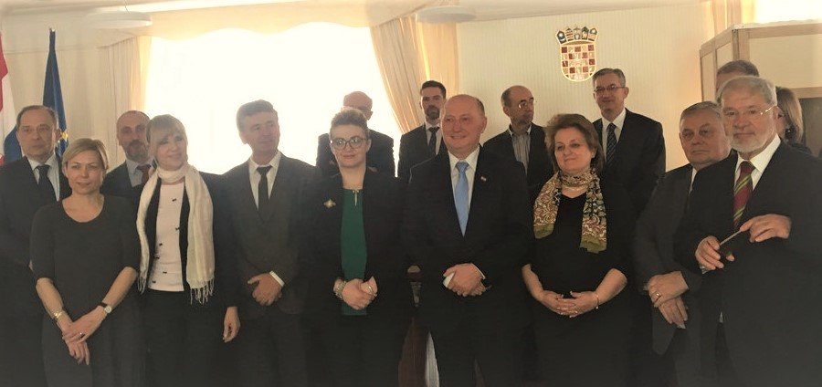 Krerë të Gjykatës Kushtetuese të Kosovës për vizitë në Kroaci