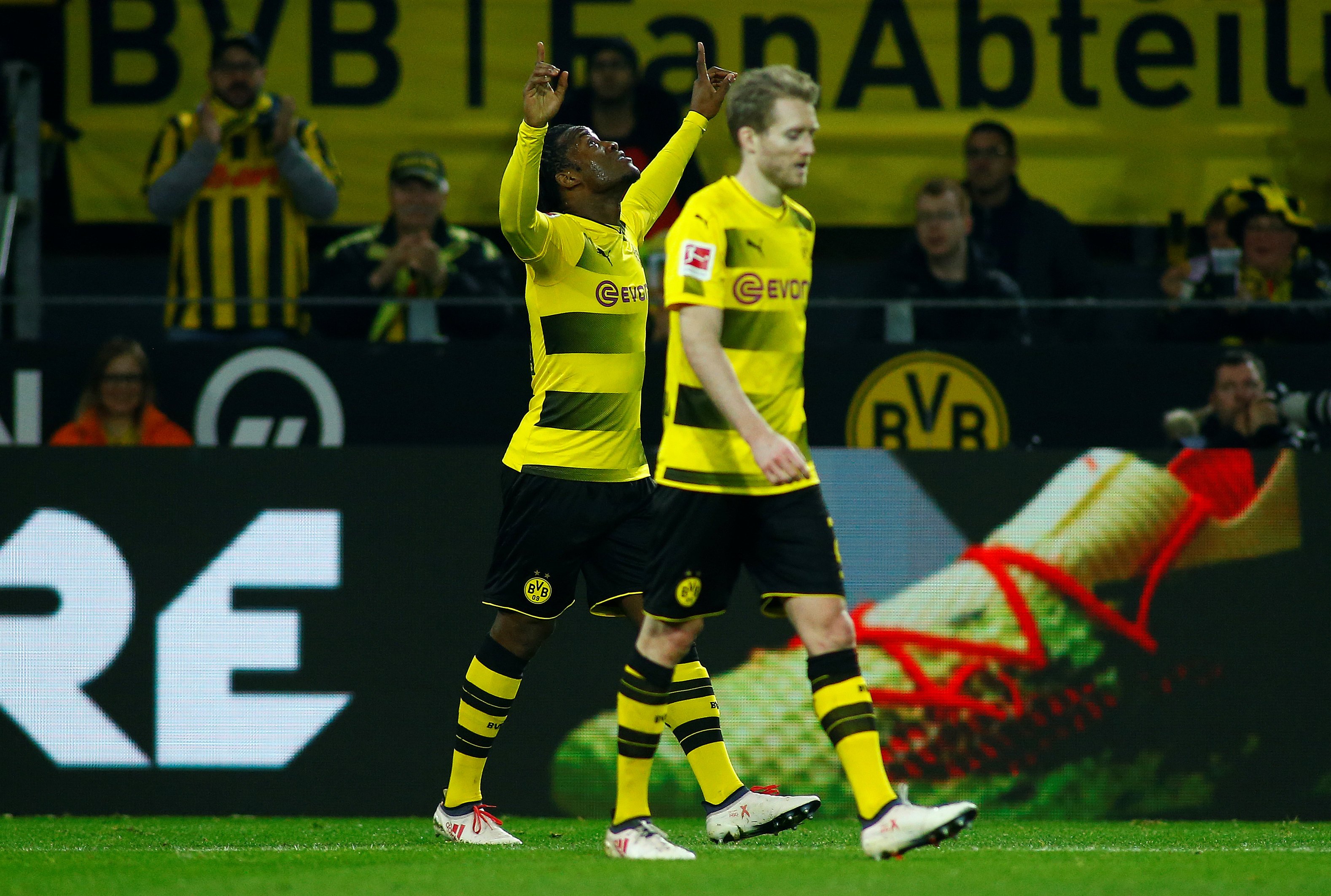 Batshuayi vazhdon të shkëlqejë, i siguron fitoren Dortmundit ndaj Frankfurtit