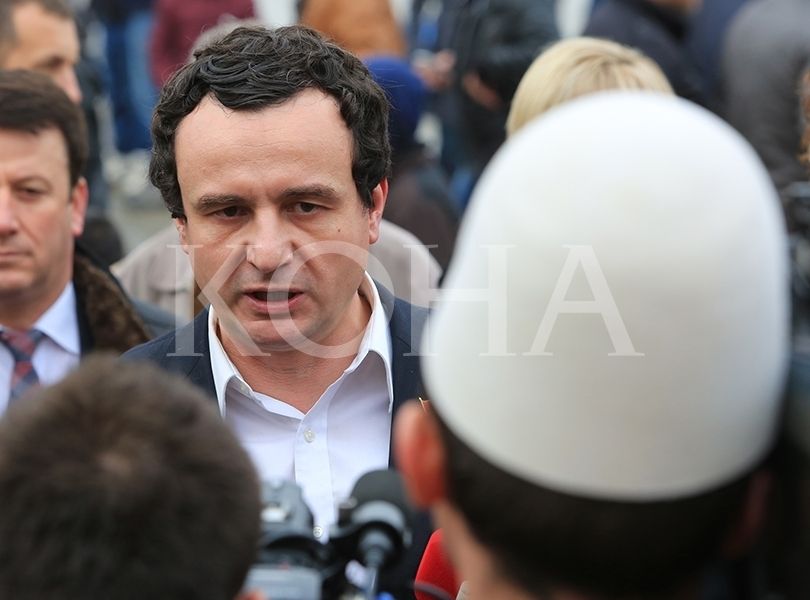Kurti: Thaçit po i ngutet që krimin dhe tradhtinë e vet ta ratifikojë sa më shpejt