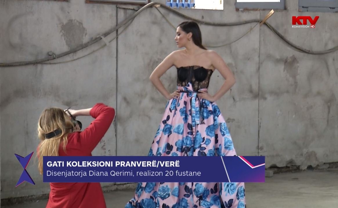 Disenjatorja Diana Qerimi realizon 20 fustane, gati koleksioni pranverë/verë