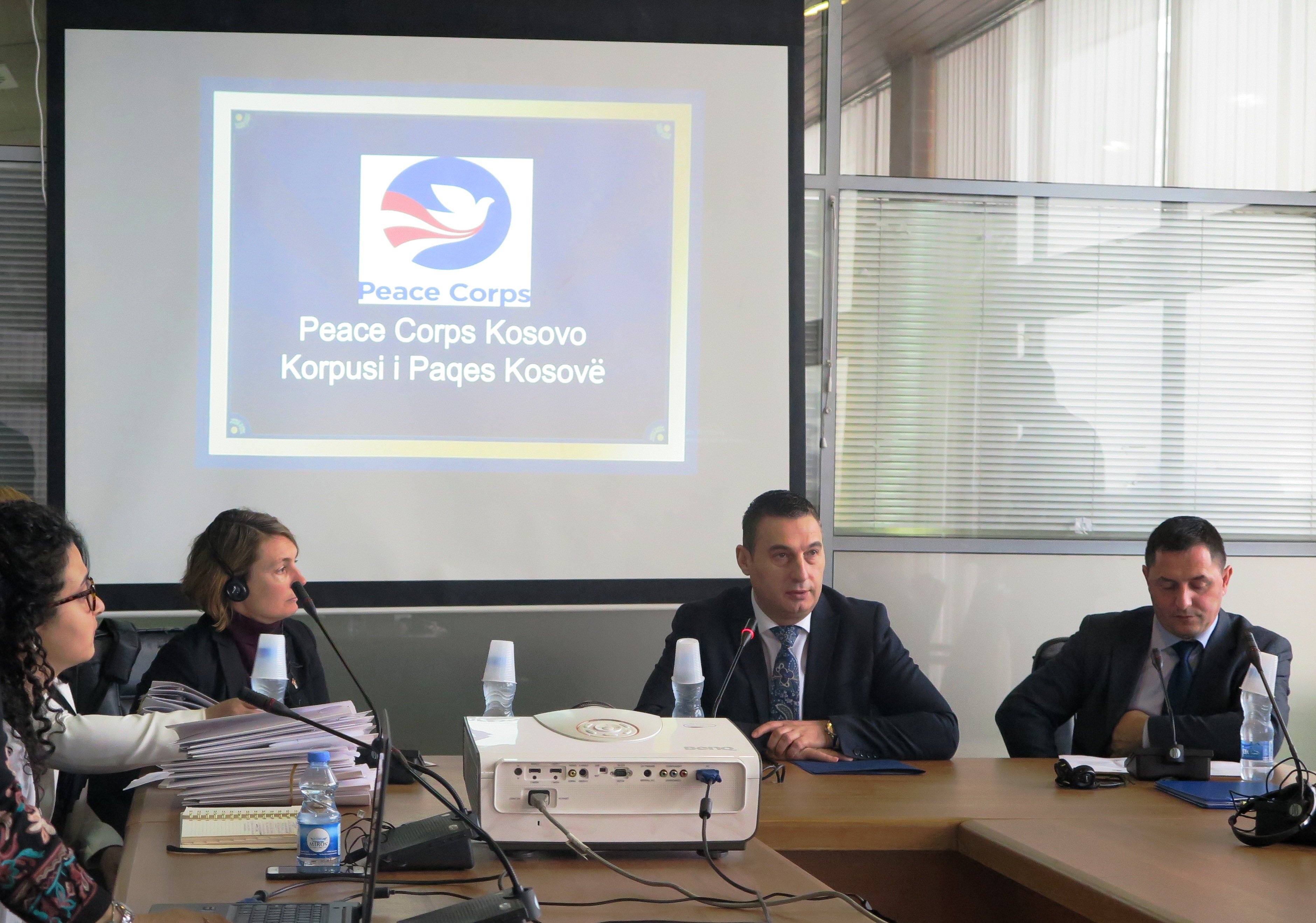 Bytyqi priti përfaqësuesit e Korpusit të Paqes në Kosovë dhe përfaqësuesit e DKA-ve