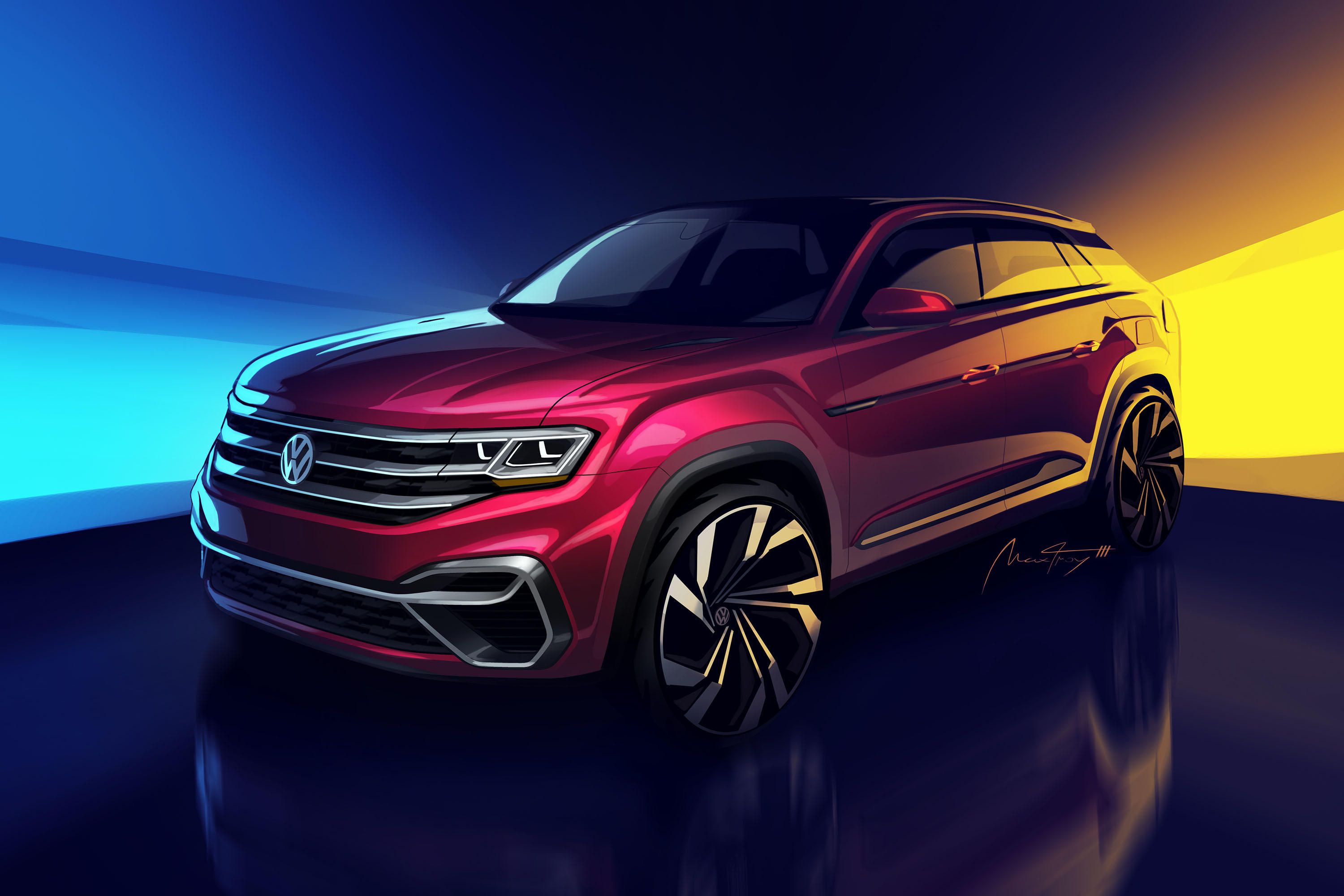 Volkswagen Atlas i ri me 5 ulëse së shpejti në New York