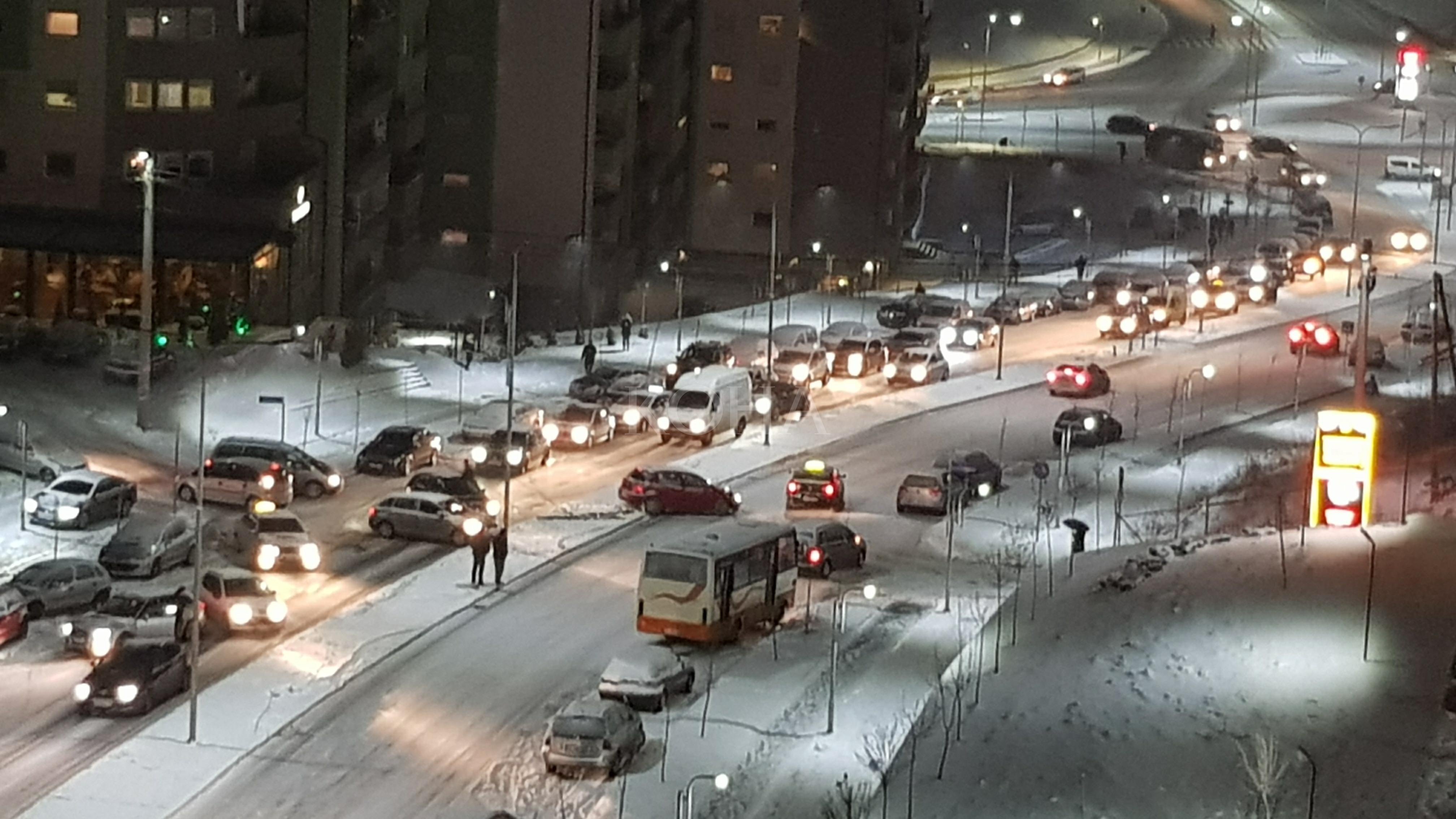 Dhjetëra aksidente në rrugën “B”, shkak ngricat