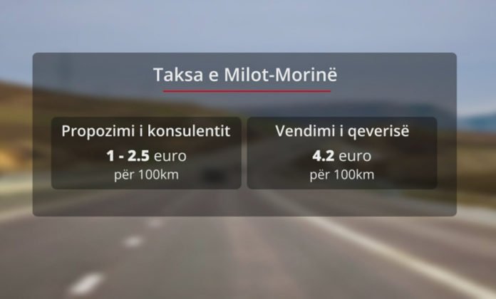 Konsulenti propozoi 1 euro për 100 km taksë për Rrugën e Kombit