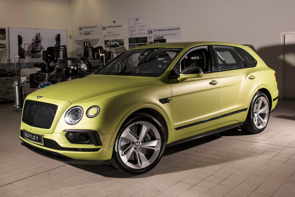 Bentley Bentayga i vendosur për të thyer rekordin e Land Rover Sport