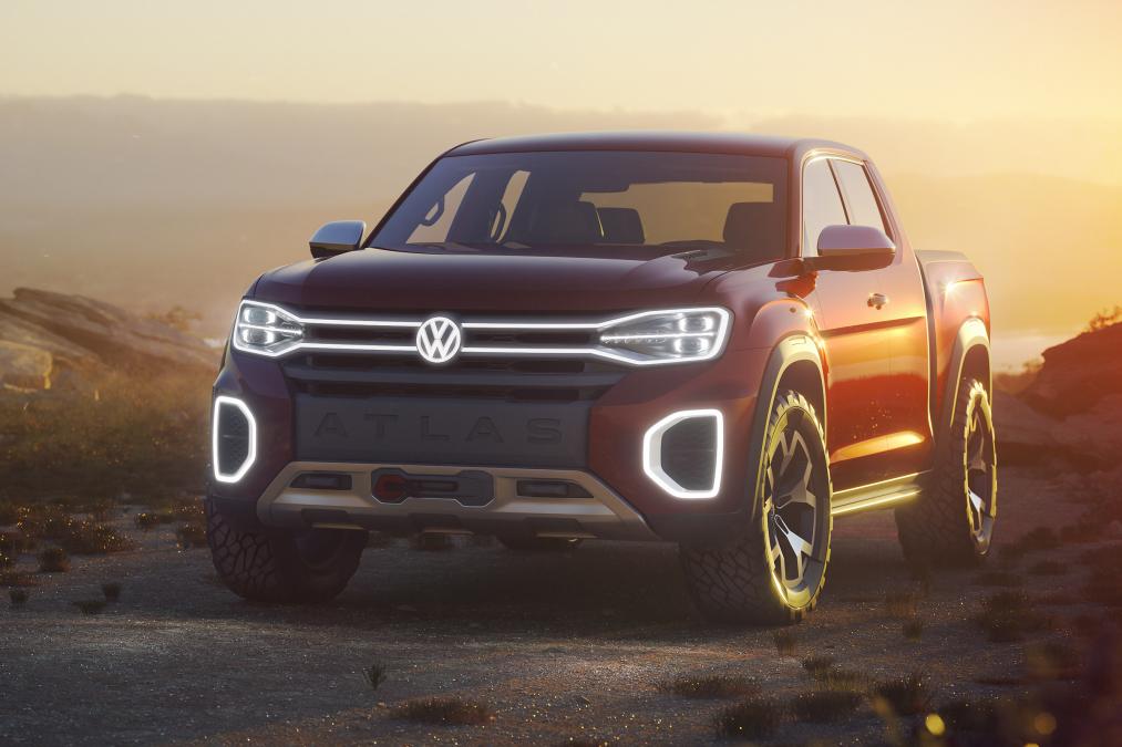 Super Volkswageni pickup i ri Atlas Tanoak prezantohet në New York