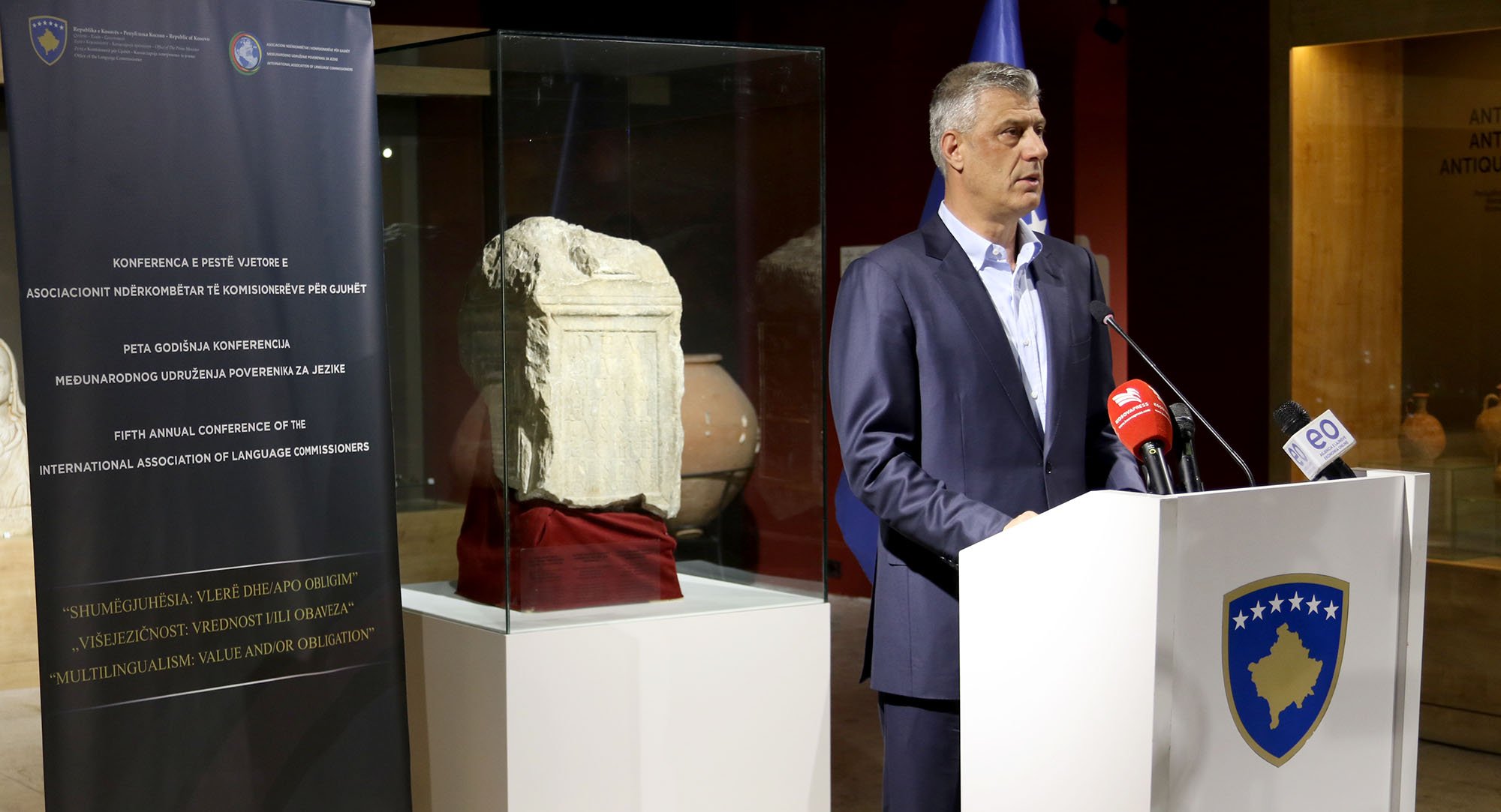 Thaçi: Të drejtat gjuhësore ruajnë identitetet kulturore dhe parandalojnë diskriminimin